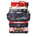 410076 WSI 1:50 Mammoet Mercedes Actros 4146 8x4 Bakwagen + Container (K)