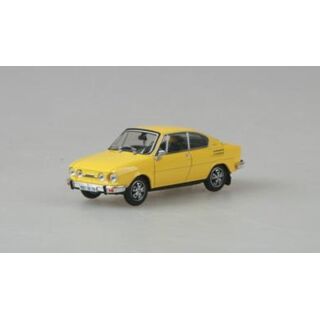 143ABS-707GK Abrex 1:43 Skoda 110R Coupe DDR 1978 solar yellow