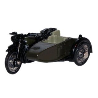 76BSA005 Oxford 1:76 BSA Motorcycle Sidecar 34th Armoured Brigade 1945