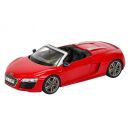 07522 Schuco 1:43 Audi R8 Spyder Facelift brillantrot