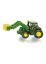 1379 Siku ca. 1:64 John Deere mit Ballenzange Traktor