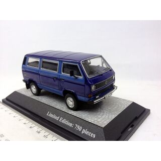 13054 Premium ClassiXXs 1:43 VW T3b BUS Syncro blue 750 Limited