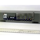 303538 Herpa 1:87 MAN TGX XLX Euro 5 Semitieflade-Sattelzug mit Hakenflaschen für Liebherr LR 1600/2 Wasel