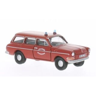09701 BUB 1:87 VW Typ 3 1600 Variant Feuerwehr Einsatzleitung