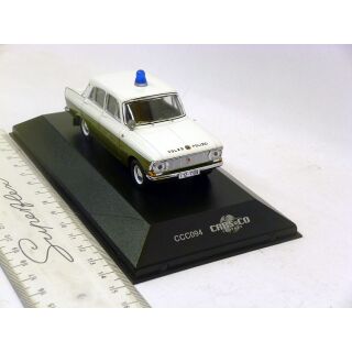CCC094 IST IXO 1:43 Moskwitsch 412 Volkspolizei DDR