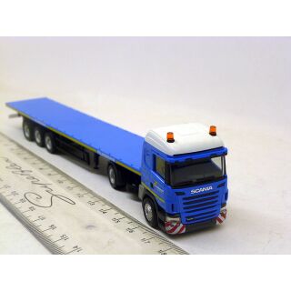 303880 Herpa 1:87 Scania R HL Rungen-Sattelzug mit Kopfstück und Reduzierstück für Liebherr Raupenkran LR 1600/2 Felbermayr (A)