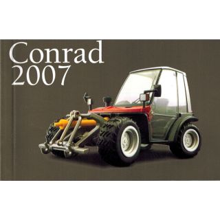 Conrad Mini Katalog Prospekt 2007 Baumaschinen ABBI 1:50 