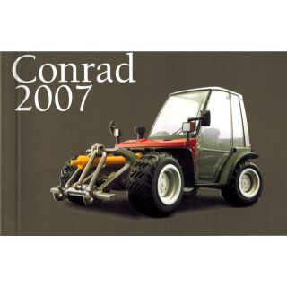 Conrad Mini Katalog Prospekt 2007 Baumaschinen ABBI 1:50