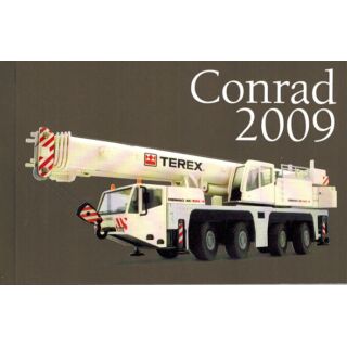 Conrad Mini Katalog Prospekt 2009 Baumaschinen Terex 1:50