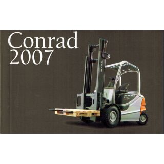 Conrad Mini Katalog Prospekt 2007 Baumaschinen STILL 1:50