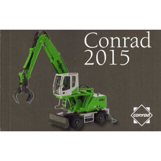 Conrad Mini Katalog Prospekt 2015 Baumaschinen 1:50