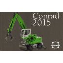 Conrad Mini Katalog Prospekt 2015 Baumaschinen 1:50 