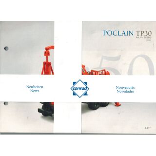 Conrad Katalog Prospekt 2010 Baumaschinen 1:50