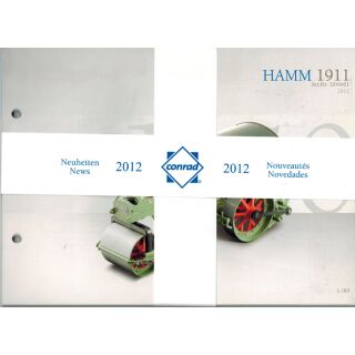 Conrad Katalog Prospekt 2012 Baumaschinen 1:50