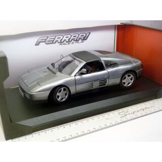 16006GY Bburago 1:18 Ferrari 348ts Ferrari Race & Play