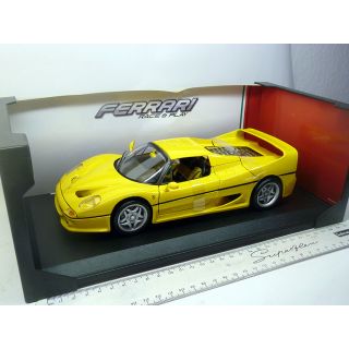 16004Y Bburago 1:18 Ferrari F50 gelb Ferrari Race & Play