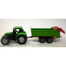 1673 Siku Deutz Agrotron 265 Traktor mit Universalstreuer...