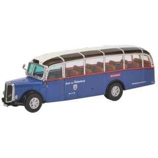 26162 Schuco 1:87 Saurer AAGR Postauto Alpenwagen IIIa