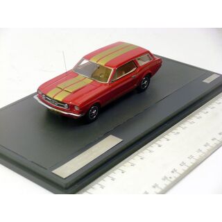 MX20603-102 MATRIX 1:43 Intermeccanica Mustang Wagon 1965 red