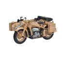 06614 Schuco 1:10 Zündapp KS 750 mit Beiwagen Afrikakorps Motorrad (K)