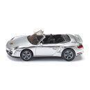 1337 SIKU 2015 Porsche 911 Turbo Cabrio silber