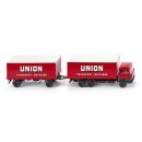 045701 Wiking 1:87 Kofferlastzug Hanomag Henschel Union