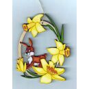 01 Osterbehang Ostern Baumbehang Oster Hase Ei Holz...