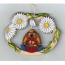 07 Osterbehang Ostern Baumbehang Hase mit Korb Holz...