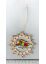 028 Baumbehang Stern mit Eisenbahn Teddy Bär Christbaum Schmuck Holz gelasert