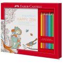 201433 Faber-Castell Ausmalset Happy Zen mit 8 Colour...