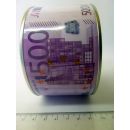 MONEY NOTES Metall Spardose 500 EURO Dose Sparbüchse