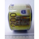 MONEY NOTES Metall Spardose 200 EURO Dose Sparbüchse
