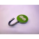 COOL MAGNETS Funny Face Smileys grün Magnethaken Haken Magnet Kühlschrank