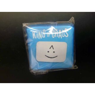 X-press Yourself Magnete hellblau KING of CHAOS COOL MAGNETS Face Smileys COOL MAGNETS  Magnet Kühlschrank