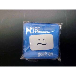 X-press Yourself Magnete blau LIFE goes on COOL MAGNETS Face Smileys COOL MAGNETS  Magnet Kühlschrank