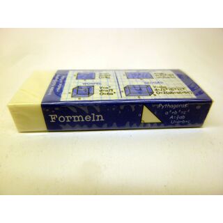 937674b Trendhaus Schlaumeier Radiergummi Blau Formeln Flächenberechnung Radierer