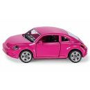 1488 Siku VW The Beetle Pink Mit Blümchen Aufklebern