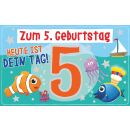 Geburtstagteelicht Geburtstag Geburtstagkarte Kerze...