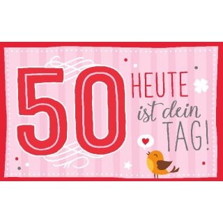 Geburtstagteelicht Geburtstag Geburtstagkarte Kerze Teelicht Zum 50. Geburtstag