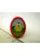 Ostern VERRÜCKTE HÜHNER rot Stempel selbstfärbend