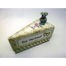 8183 Geschenkschachtel Zur Hochzeit Wedding Tortenform Glücksbringer Geschenkbox  Geburtstag