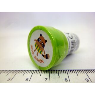 934604ss Lehrerstempel Fleißtierchen Stempel Stamp Selbstfärbend sehr schön Waschbär Grün