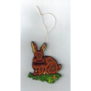 21 Osterbehang Ostern Baumbehang Osterhase Hase Holz gelasert Deko Handarbeit