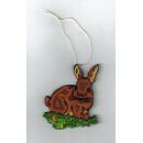21 Osterbehang Ostern Baumbehang Osterhase Hase Holz...