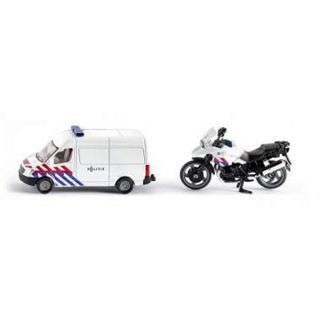 1655 Siku Niederlande Polizei Set Mercedes Sprinter  BMW Motorrad