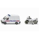 1655 Siku Frankreich Polizei Set Mercedes Sprinter  BMW...