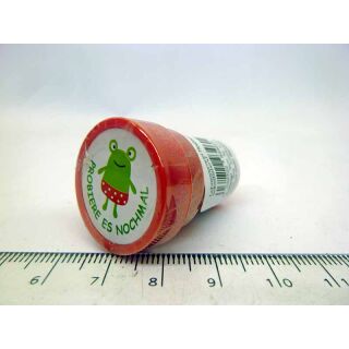 934604pen Lehrerstempel Fleißtierchen Stempel Stamp Selbstfärbend probiere es nochmal Frosch grün