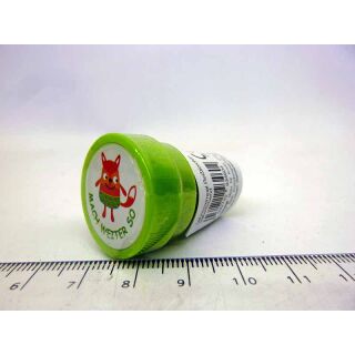 934604mws Lehrerstempel Fleißtierchen Stempel Stamp Selbstfärbend mach weiter so Fuchs grün