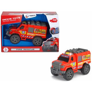 203304010 Dickie Fire Rescue Feuerwehr Auto Car Licht und Sound