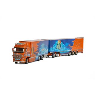 01-1024 WSI 1:50 Volvo FH2 Ristimaa Discovery Finnland Swedish Schweden Combi